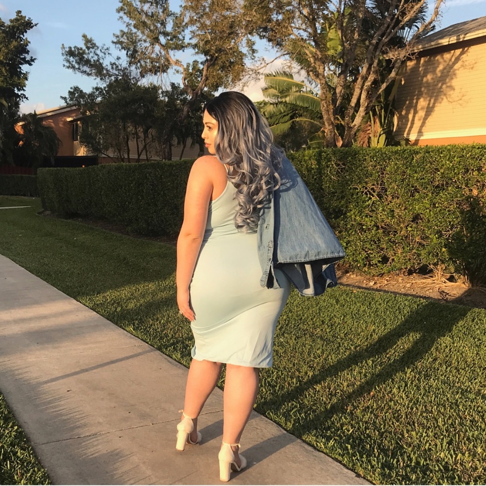 Baby Blues Strappy Dress - NWT - Picture 3 of 3